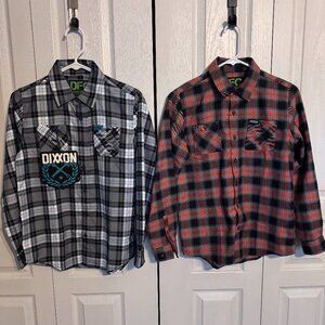 (2) Dixxon Youth Flannels – Size YL